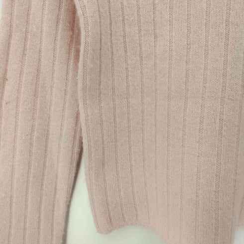 クレージュ courreges アンゴラウール ロゴ ハイネックニット レディース 9R