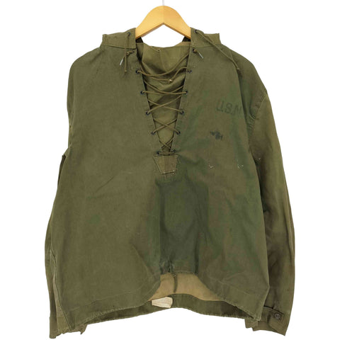 ユーエスネイビー U.S.NAVY 40S 前期 N-2 デッキ レインパーカー VINTAGE メンズ MEDIUM