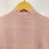 クレージュ courreges ウール ステッチ チェック ハイネックニット レディース 9R