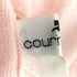クレージュ courreges ウール ステッチ チェック ハイネックニット レディース 9R