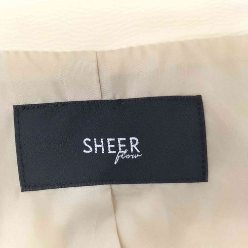 SHEER flow トレンチコート レディース FREE