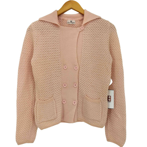 クレージュ courreges ウール ダブルブレスト カーディガン レディース JPN:38