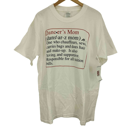 90-00S GILDAN ボディ ULTRA COTTON 2枚タグ DANCERS MOM DANS AR Z MOM プリント S/S Tシャツ メンズ import:L