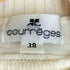 クレージュ courreges ウール ケーブル切替 ハイネックニット レディース JPN:38
