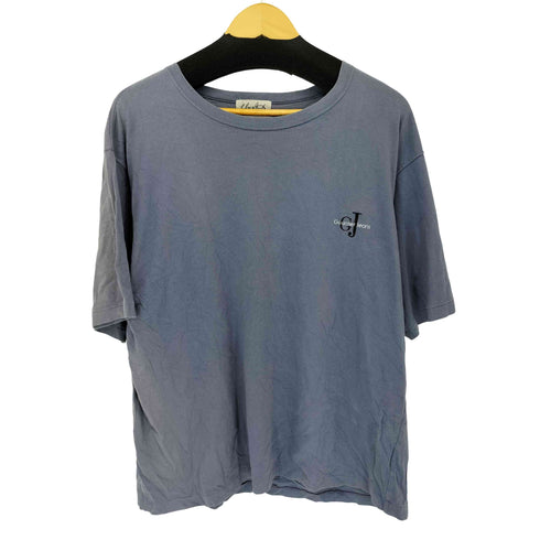 グルメジーンズ gourmet jeans ワンポイント刺繍 クルーネックTシャツ メンズ FREE