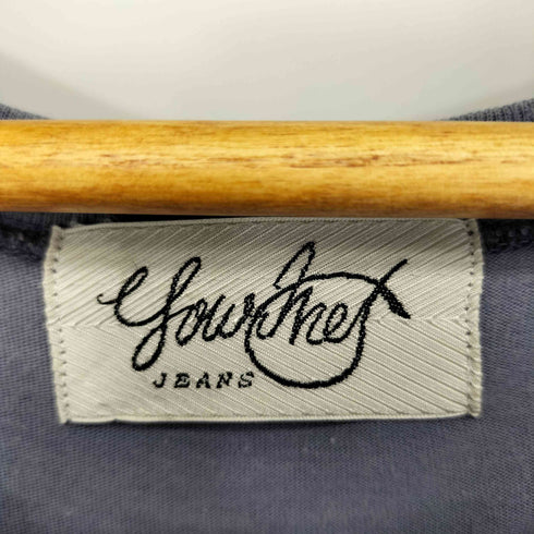 グルメジーンズ gourmet jeans ワンポイント刺繍 クルーネックTシャツ メンズ FREE