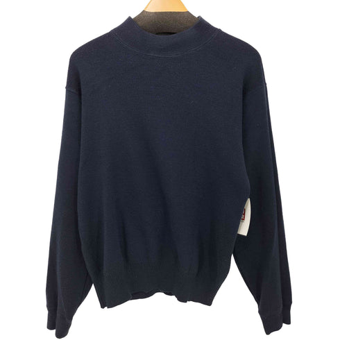 ヒューストン HOUSTON US NAVY HI-NECK SWEATER ハイネック セーター メンズ US:40