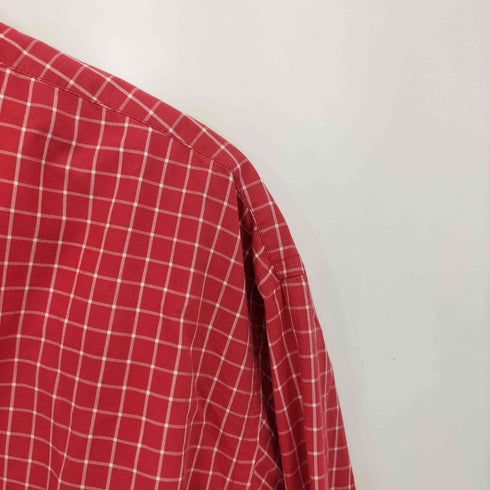 エディーバウアー Eddie Bauer 90S レギュラーカラーL/Sチェックシャツ メンズ JPN:XL