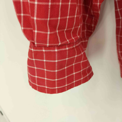 エディーバウアー Eddie Bauer 90S レギュラーカラーL/Sチェックシャツ メンズ JPN:XL