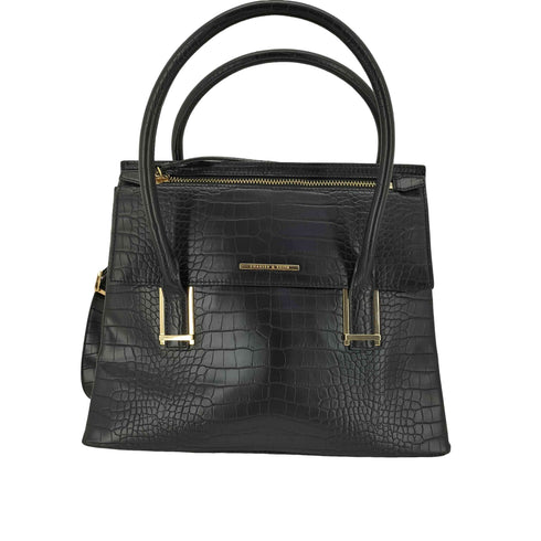 チャールズアンドキース CHARLES&KEITH クロコ型押し 2way ハンドバッグ レディース