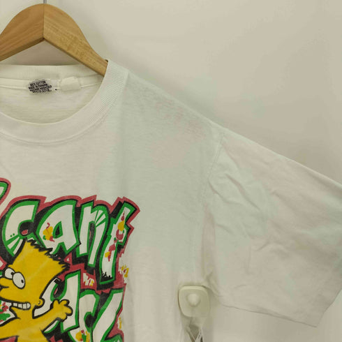 90S SIM キャラクタープリント S/S Tシャツ アニメ Tシャツ 袖シングルステッチ メンズ import:L