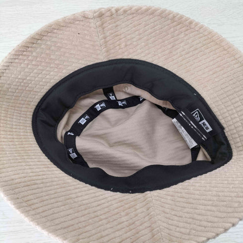 ニューエラ NEW ERA ワンポイントロゴ コーデュロイ バケットハット レディース