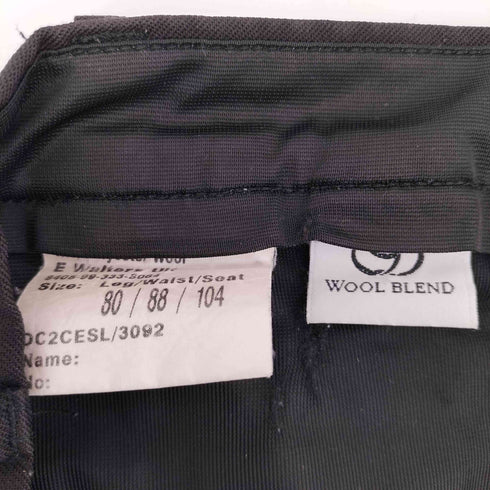 ブリティッシュアーミー BRITISH ARMY 1999年会計 イギリス軍 WOOL BLEND ワイドスラックス ドレスパンツ メンズ 80/88/104