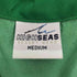 HIGH SEAS ヤシの木 人 サーフィン 総柄 開襟 オープンカラー S/S アロハシャツ メンズ import:M