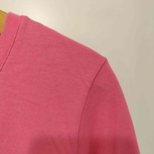 ラコステ LACOSTE ラインストーン 七分袖 クルーネック Tシャツ レディース EUR:44