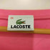 ラコステ LACOSTE ラインストーン 七分袖 クルーネック Tシャツ レディース EUR:44