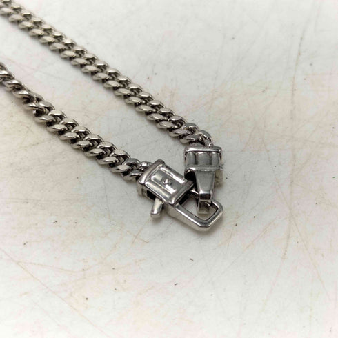 トムウッド TOMWOOD CURB CHAIN M 20.5 INCHES キューブ チェーン シルバー ネックレス メンズ