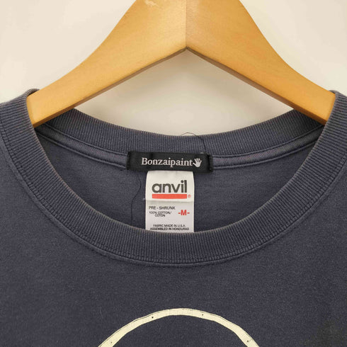 BONZAIPAINT anvilボディ BREATHER プリント S/S Tシャツ メンズ import:M