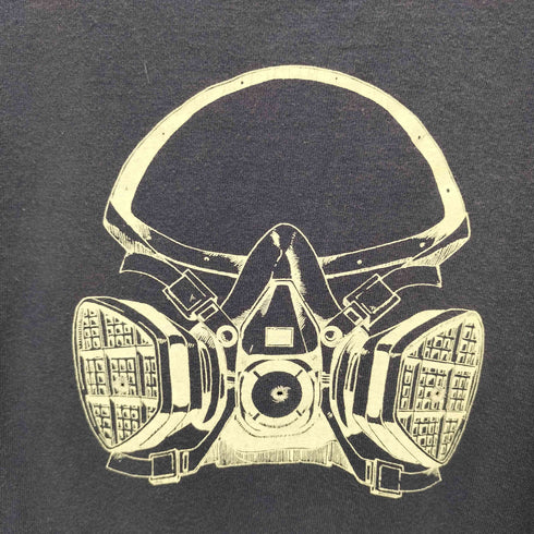 BONZAIPAINT anvilボディ BREATHER プリント S/S Tシャツ メンズ import:M