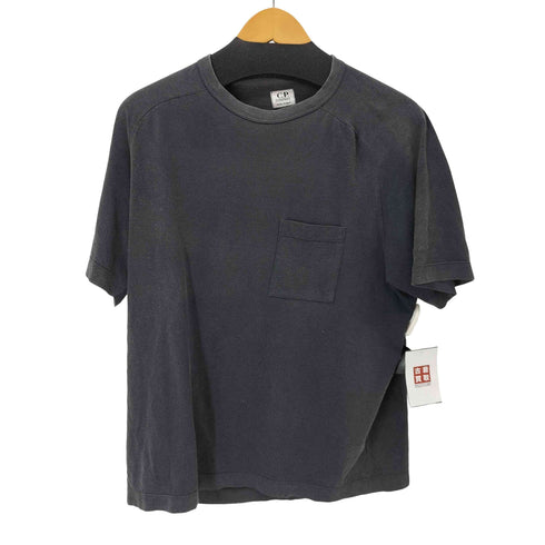 シーピーカンパニー C.P.COMPANY MADE IN ITALY ガーメントダイ ワンポケットS/Sカットソー メンズ import:XL