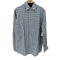 ランズエンド LANDS END リネン チェックシャツ メンズ import:M