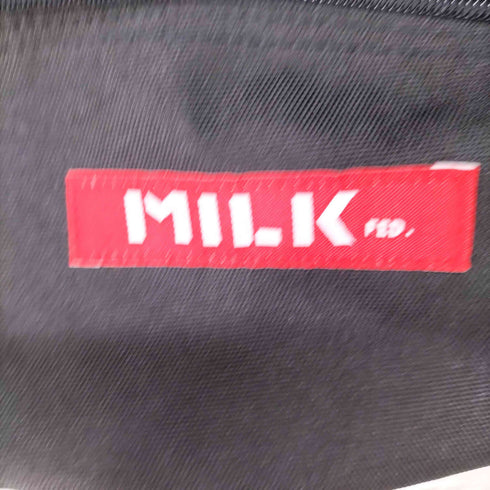 ミルクフェド MILKFED. ボックスロゴ ボディバッグ レディース