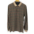 ランズエンド LANDS END L/Sチェックポロシャツ メンズ import:M