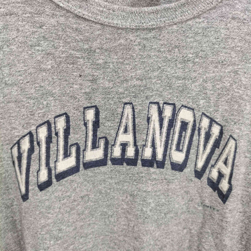 チャンピオン Champion 80S USA製 トリコタグ VILLANOVA 杢 グレー S/S Tシャツ コピーライト1989 メンズ import:XL