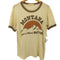 90S USA製 VINTAGE VANTAGE ボディ MONTANA プリント リンガー Tシャツ メンズ import:M