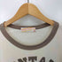 90S USA製 VINTAGE VANTAGE ボディ MONTANA プリント リンガー Tシャツ メンズ import:M