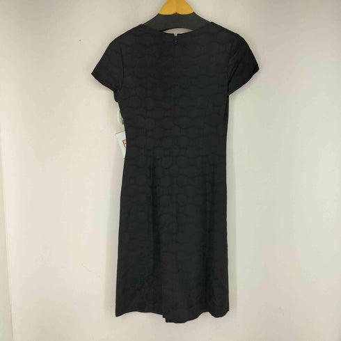 クレージュ courreges 総柄レーヨンノースリーブワンピース レディース 38