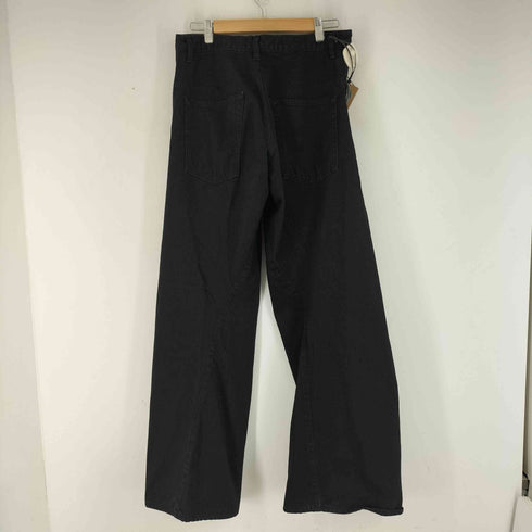 ネヴァーフォーゲット NVRFRGT 3D Twisted Wide Leg Jeans メンズ 3
