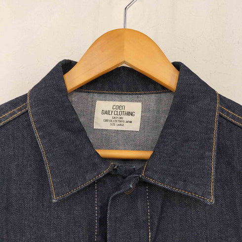 コーエン coen 17SS コーン・デニムジャケット メンズ LARGE