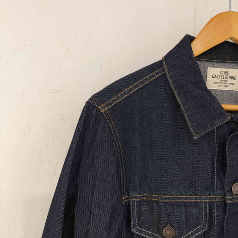 コーエン coen 17SS コーン・デニムジャケット メンズ LARGE