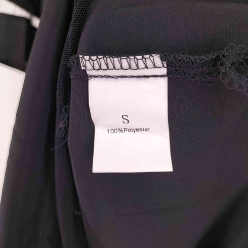 シースルーデザインワンピース レディース JPN:S