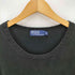 ポロバイラルフローレン Polo by RALPH LAUREN 90S ポニー 刺繍 コットン クルーネック クラッシュ ニット メンズ import:XL