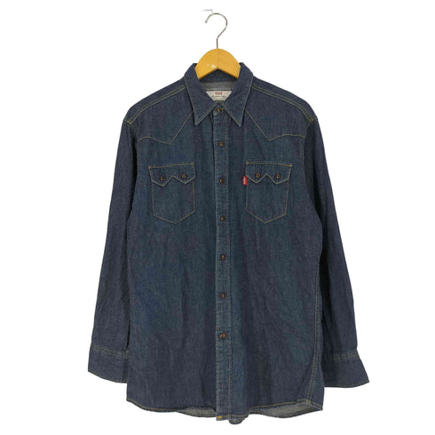 リーバイス Levis 90s デニム ウエスタンシャツ メンズ import:L
