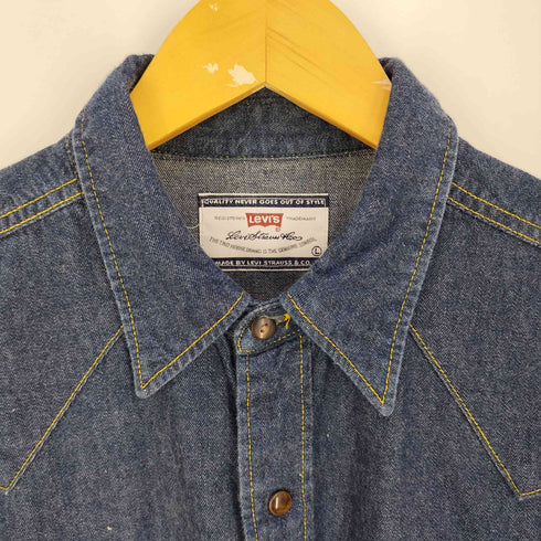 リーバイス Levis 90s デニム ウエスタンシャツ メンズ import:L