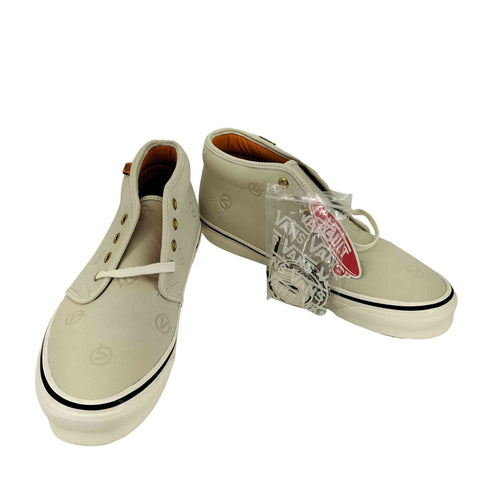 バンズ VANS OG Chukka Boot LX Circle V - Cream メンズ JPN:28
