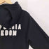 ジャックローズ JACKROSE CALIFORNIA FREEDOM バックプリント ドローコード ジップアップ パーカー メンズ JPN:M