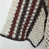 ザラ ZARA クロシェ編み オープンカラー S/S ニット シャツ メンズ import:M