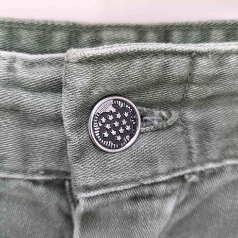 50-60S 民間 PX 13スター ボタン TEE 片爪 ジップフライ ベイカーパンツ メンズ