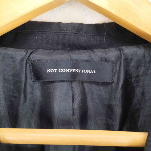 ノットコンベンショナル NOT CONVENTIONAL ドローコードデザインテーラードジャケット メンズ FREE