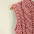 ザラ ZARA フラワーボタンニットトップベスト レディース import:M