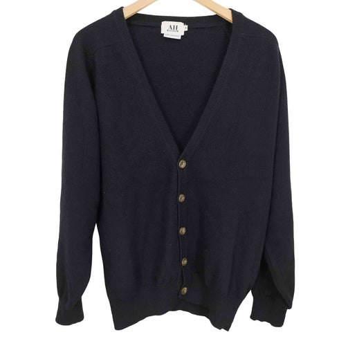アバハウス ABAHOUSE INTERNATIONAL PURE CASHEMERE カシミヤ 5B ニット カーディガン メンズ import:M