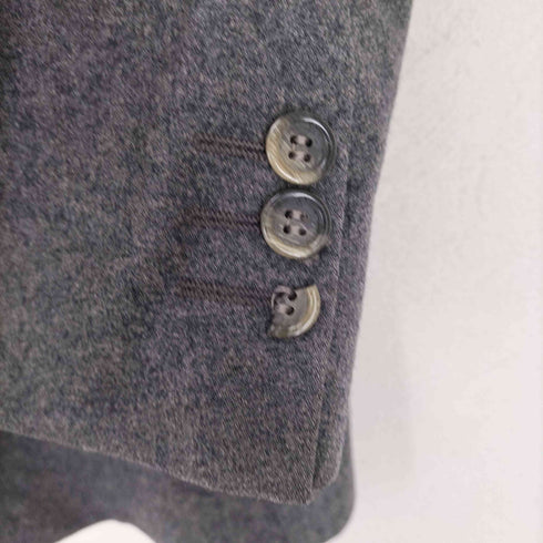 バーバリーズ BURBERRYS 80S~ MADE IN FRANCE ウールダブルテーラードジャケット メンズ