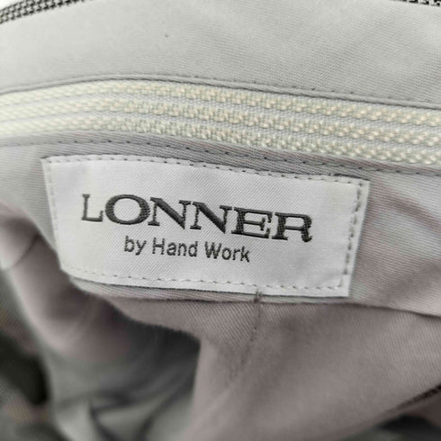 LONNER ツータック スラックスパンツ メンズ