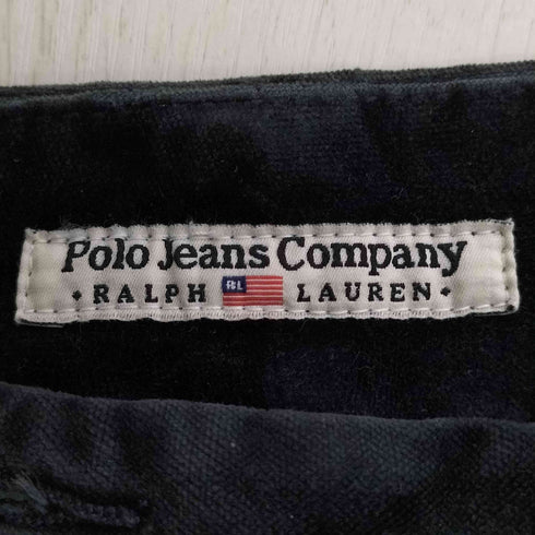 ポロジーンズカンパニーラルフローレン POLO JEANS COMPANY RALPH LAUREN ベロア ブーツカットパンツ レディース 4