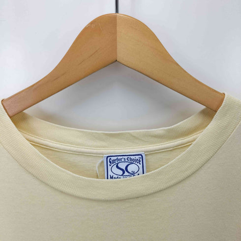 Surfer's Choice 90S USA製 背面ロゴプリント S/S クルーネック Tシャツ シングルステッチ メンズ import:M