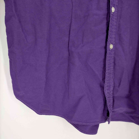 ラルフローレン RALPH LAUREN 後染め ボタンダウン オックスフォードシャツ メンズ import:XL